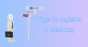 Ways to register a company